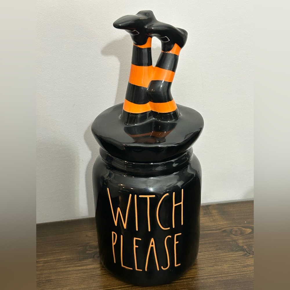 Rae Dunn Witch Please Jar